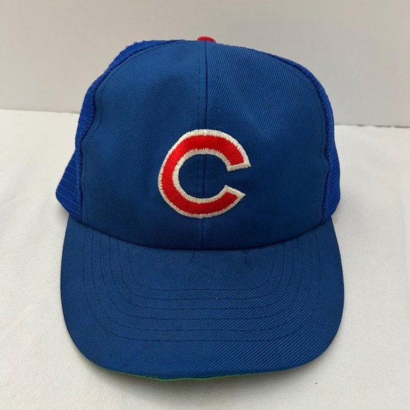 Annco Other - Vintage Chicago Cubs MLB Baseball Trucker Hat Cap youth ANNCO Red White Blue